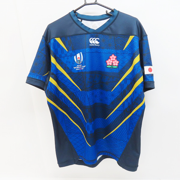 実際に弊社で買取させて頂いたcanterbury/カンタベリー ラグビー 日本代表 2019 レプリカ オルタネイトジャージ VWR39001/3L