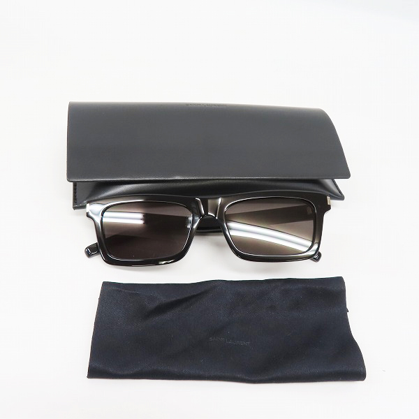 実際に弊社で買取させて頂いたSAINT LAURENT/サンローラン BETTY サングラス/アイウェア SL461 001の画像 9枚目