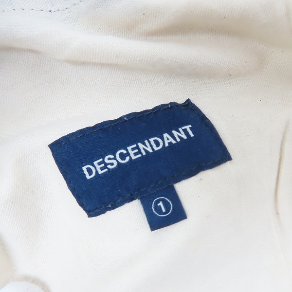 実際に弊社で買取させて頂いたDESCENDANT/ディセンダント クジラロゴ カーゴパンツ/1の画像 2枚目