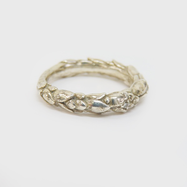 実際に弊社で買取させて頂いたBloody Mary/ブラッディマリー スノードロップリング w/3ダイヤ 15号の画像 4枚目