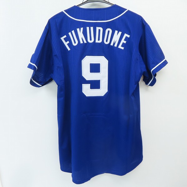 実際に弊社で買取させて頂いたMizuno/ミズノ 中日ドラゴンズ #9 福留孝介 2019年 ビジター ユニフォーム /Lの画像 1枚目