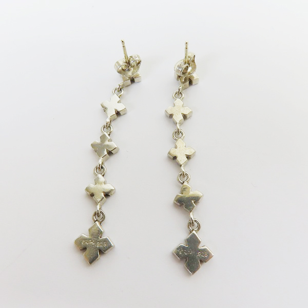 実際に弊社で買取させて頂いたLoree Rodkin/ローリーロドキン プリンセス クロス ピアスの画像 1枚目