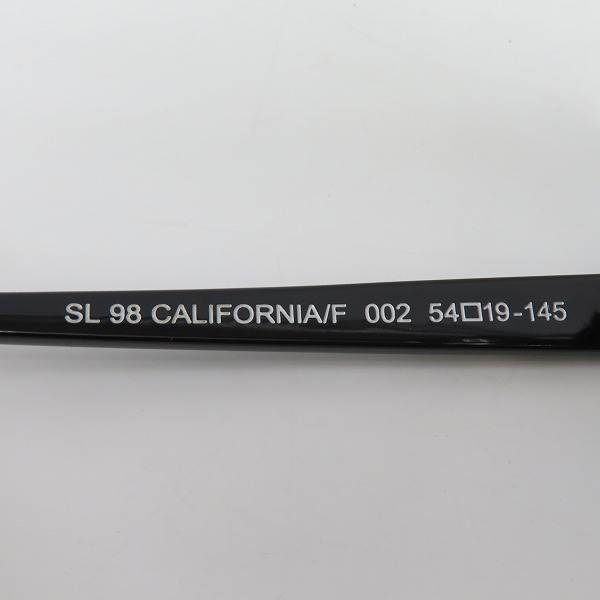 実際に弊社で買取させて頂いたSAINT LAURENT/サンローラン CALIFORNIA/F サングラス/アイウェア SL98 002の画像 6枚目