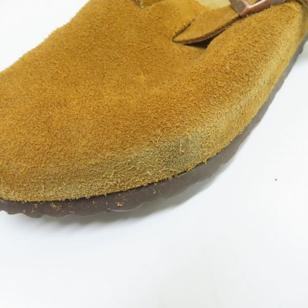 実際に弊社で買取させて頂いたBIRKENSTOCK/ビルケンシュトック BOSTON/ボストン スエードレザー サンダル 1009542/41の画像 6枚目