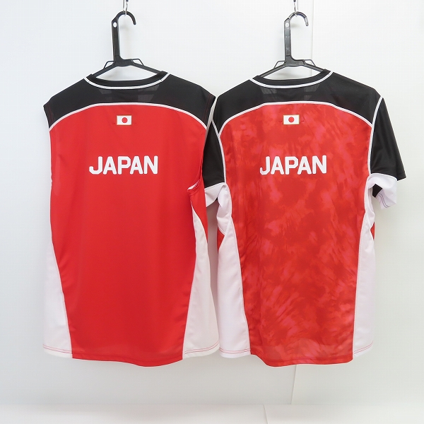 実際に弊社で買取させて頂いたCANTERBURY/カンタベリー ラグビー 日本代表 2020 ジャパン プラクティス スリーブレスシャツ/Tシャツ 2点セットの画像 1枚目