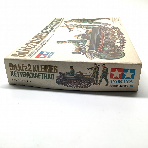 実際に弊社で買取させて頂いた【未組立】TAMIYA/タミヤ 1/35スケール ドイツ テッケンクラート ミリタリーミニチュア プラモデルの画像 4枚目