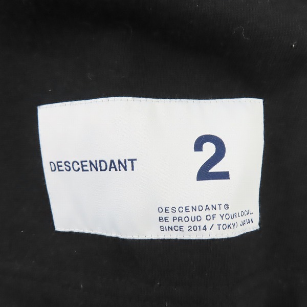 実際に弊社で買取させて頂いたDESCENDANT/ディセンダント クジラロゴ 長袖 ポロシャツ カットソー/2の画像 5枚目