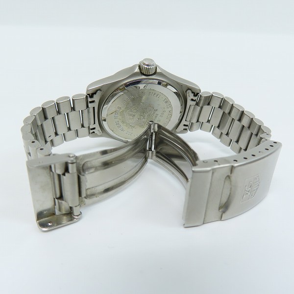 実際に弊社で買取させて頂いたTAG HEUER/タグホイヤー プロフェッショナル QZ SS 962.013R【動作未確認】の画像 3枚目