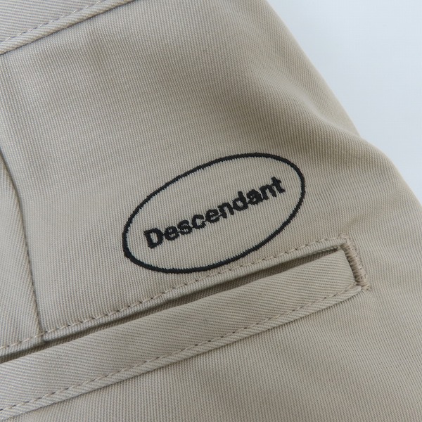 実際に弊社で買取させて頂いたDESCENDANT/ディセンダント チノパン/ワークパンツ/1の画像 7枚目