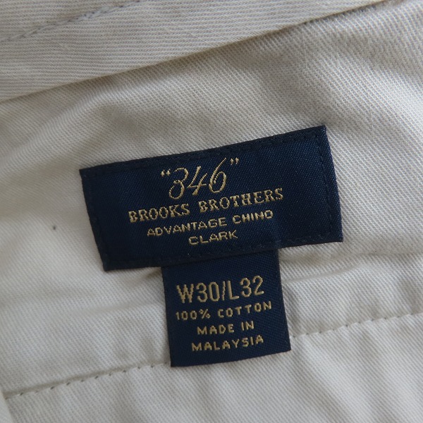 実際に弊社で買取させて頂いたBROOKS BROTHERS/ブルックスブラザーズ 346 PANTS 30×32の画像 2枚目