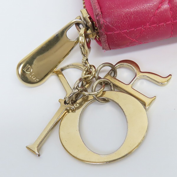 実際に弊社で買取させて頂いたCartier/カルティエ レディース コレクション/レ マスト マストライン レザー 三つ折り長財布の画像 9枚目