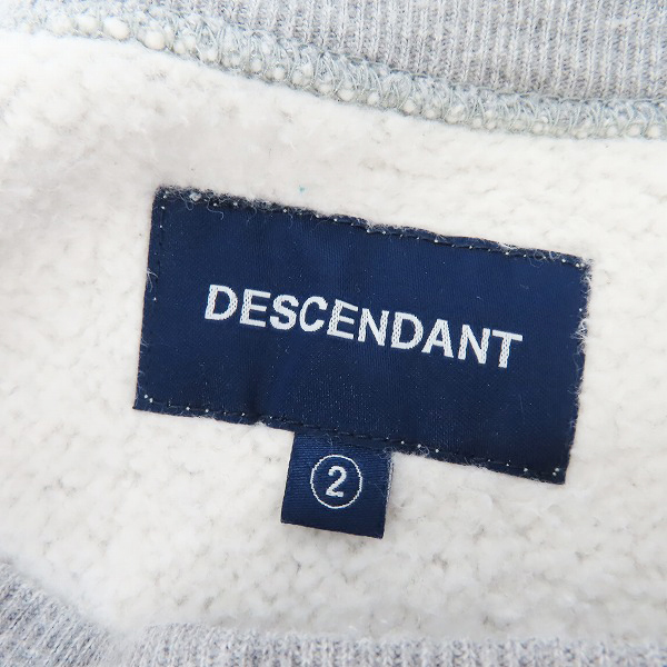 実際に弊社で買取させて頂いたDESCENDANT/ディセンダント トレーナー/2の画像 2枚目