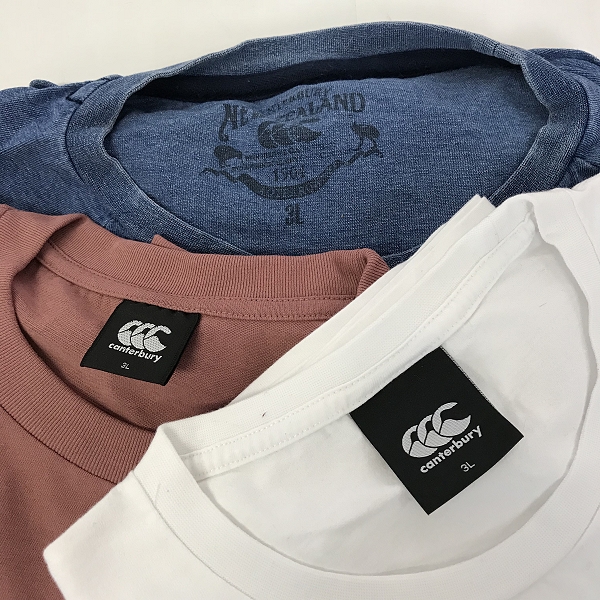 実際に弊社で買取させて頂いた【おまとめ品】CANTERBURY/カンタベリー 半袖/長袖/Tシャツ/カットソーの画像 1枚目
