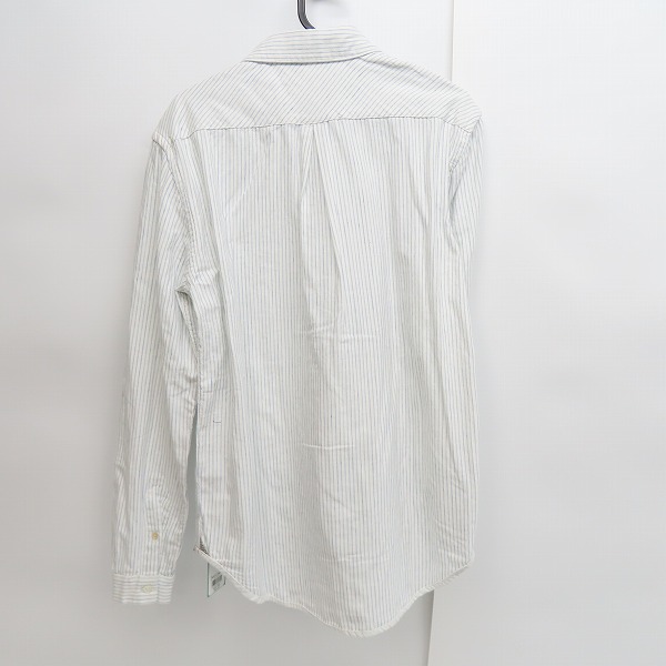 実際に弊社で買取させて頂いたPaul Smith/ポールスミス RED EAR/レッドイヤー ストライプ ボタンダウンシャツ 232052/XLの画像 1枚目