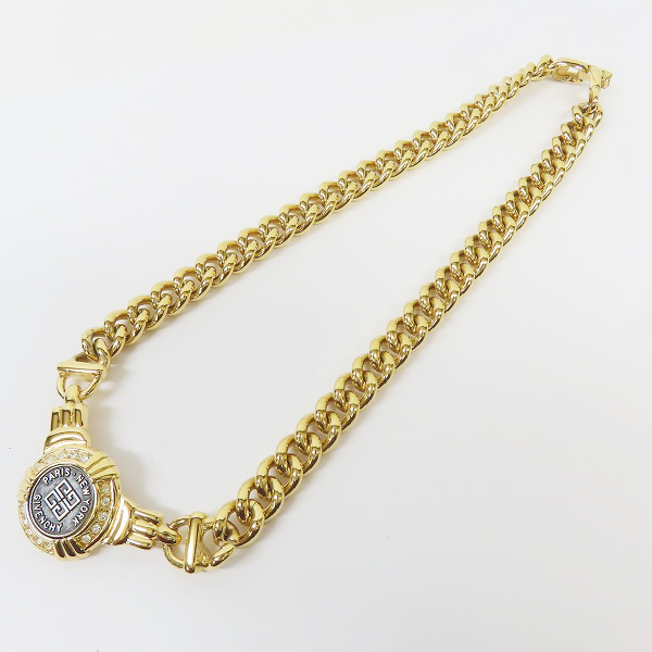 実際に弊社で買取させて頂いたGIVENCHY/ジバンシー ラインストーン ネックレスの画像 9枚目