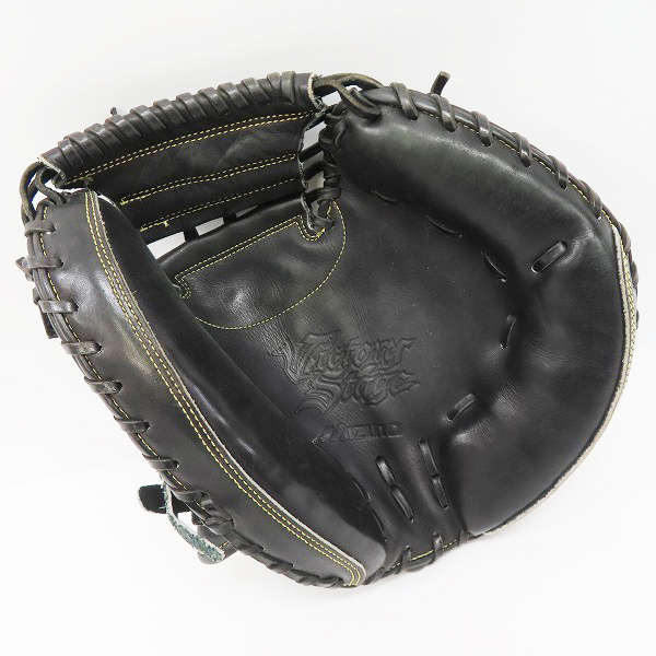 実際に弊社で買取させて頂いたMIZUNO/ミズノ Victory Stage/ビクトリーステージ 軟式 キャッチャーミットの画像 2枚目