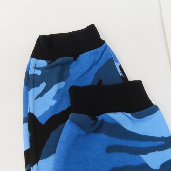 実際に弊社で買取させて頂いたuniform experiment/ユニフォームエクスペリメント CAMOUFLAGE SWEAT PANT BLUE UE-170019/3の画像 9枚目