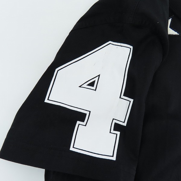 実際に弊社で買取させて頂いたGIVENCHY/ジバンシィ 17SS スターデザイン ナンバリング半袖Tシャツ ブラック 17S 7200 651/Mの画像 6枚目