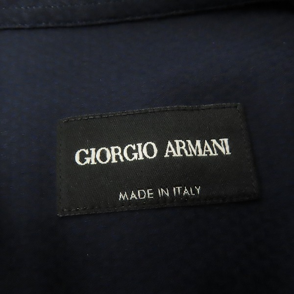 実際に弊社で買取させて頂いた【JPタグ】GIORGIO ARMANI/ジョルジオアルマーニ 総柄長袖シャツ TSC97TTS12C/40の画像 2枚目