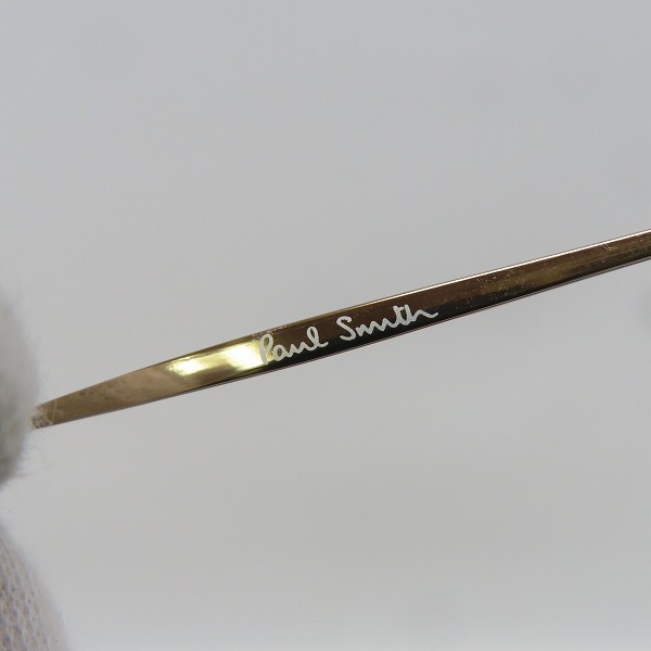 実際に弊社で買取させて頂いたPaul Smith/ポールスミス GDOL Titanium 度入り メガネ/アイウェア PSE-1010の画像 6枚目