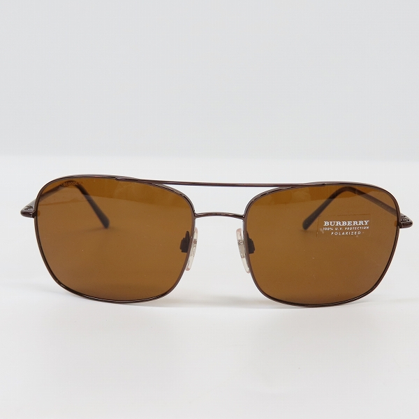実際に弊社で買取させて頂いたBurberrys/バーバリー ダブルブリッジ サングラス B3007の画像 1枚目