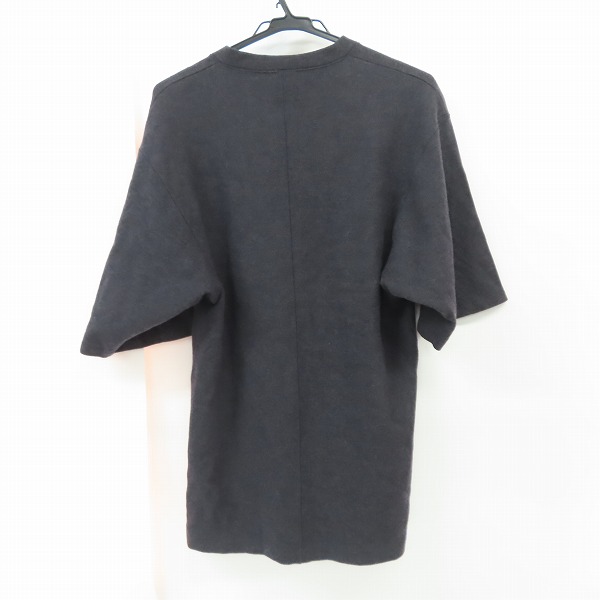 実際に弊社で買取させて頂いたDRIES VAN NOTEN/ドリスヴァンノッテン ウール半袖Vネックニット/XSの画像 1枚目