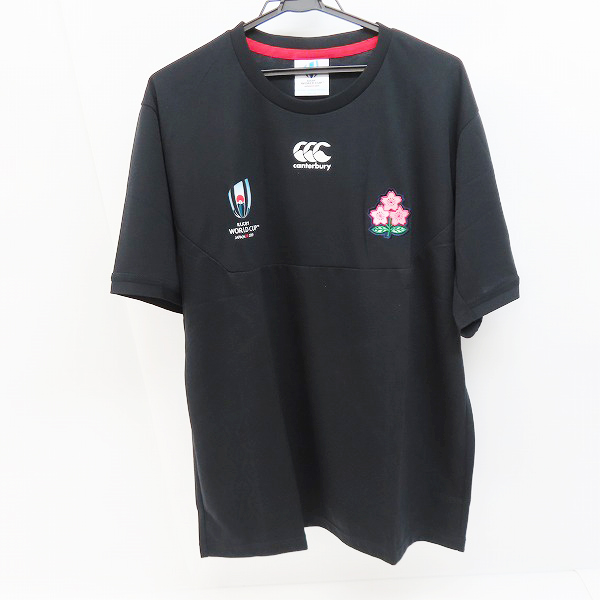 実際に弊社で買取させて頂いた【未使用】canterbury/カンタベリー ラグビー 日本代表 半袖Tシャツ RWC2019  ジャパンティ /5L