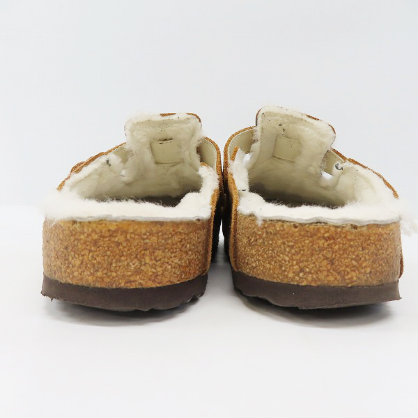 実際に弊社で買取させて頂いたBIRKENSTOCK/ビルケンシュトック BOSTON FURボストン ファー/サンダル/26.5の画像 1枚目