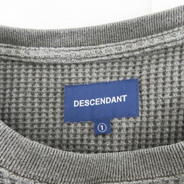 実際に弊社で買取させて頂いたDESCENDANT/ディセンダント クジラロゴ サーマルロンT カットソー/2の画像 2枚目