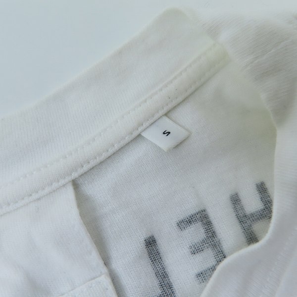 実際に弊社で買取させて頂いたHELMUT LANG/ヘルムートラング プリント 半袖 Tシャツ/Sの画像 3枚目