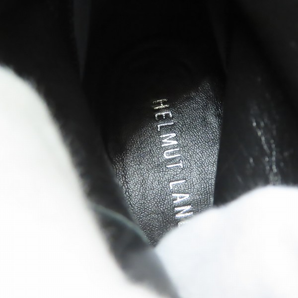 実際に弊社で買取させて頂いたHELMUT LANG/ヘルムートラング ウェッジソール ブーツ/37.5の画像 6枚目