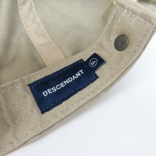 実際に弊社で買取させて頂いたDESCENDANT/ディセンダント キャップ/帽子/Ｆの画像 6枚目