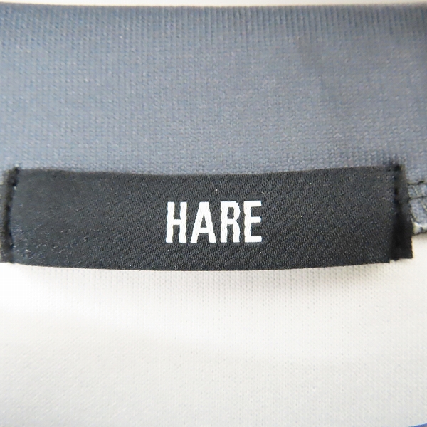 実際に弊社で買取させて頂いたHARE/ハレ アート柄ポンチスウェット HA020501AD ブラック/Fの画像 2枚目