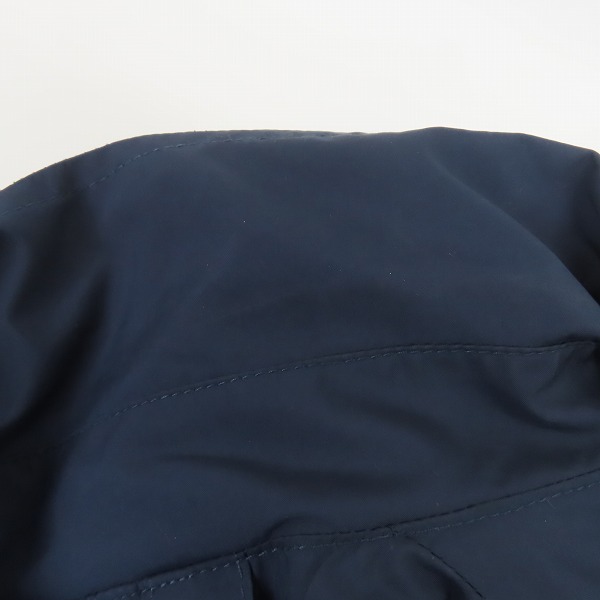 実際に弊社で買取させて頂いたDunhill/ダンヒル ゴールド×シルバージップ ポリエステルジャケット/Mの画像 7枚目