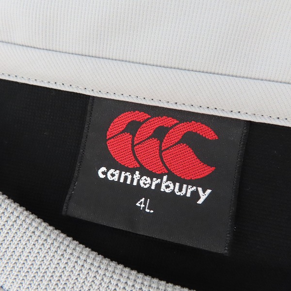 実際に弊社で買取させて頂いたCANTERBURY/カンタベリー SUNWOLVES/サンウルブズ ラグビー 長袖シャツ/R79019SR/4Lの画像 2枚目