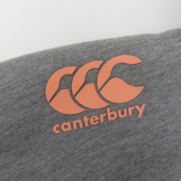 実際に弊社で買取させて頂いたCANTERBURY/カンタベリー RUGBY PLUS/スウェットジップパーカー/RPW49530/XLの画像 5枚目