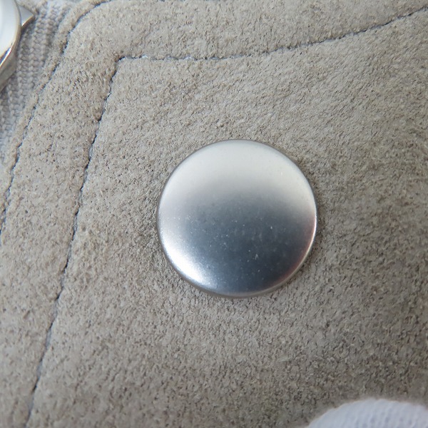 実際に弊社で買取させて頂いたRick Owens/リックオウエンス 19SS 加工 ラムレザー ボンバージャケット/ライダースジャケット RU19S2775-LBA/52の画像 7枚目