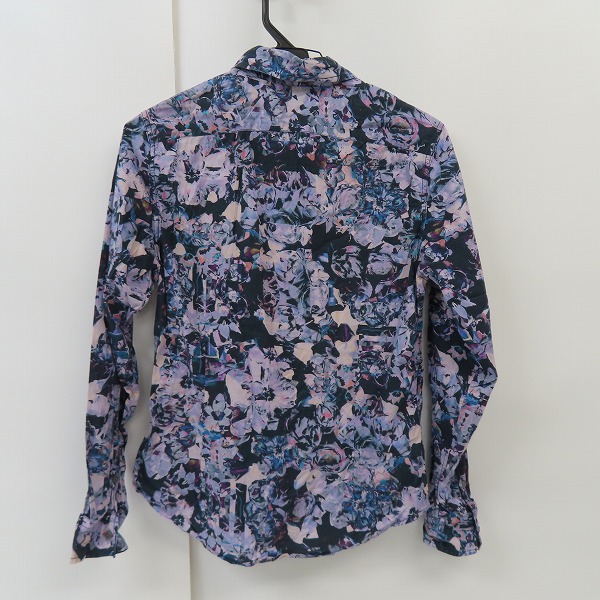 実際に弊社で買取させて頂いたPS Paul Smith/ピーエスポールスミス 総柄/フラワー柄/花柄  長袖シャツ 233610/Mの画像 1枚目