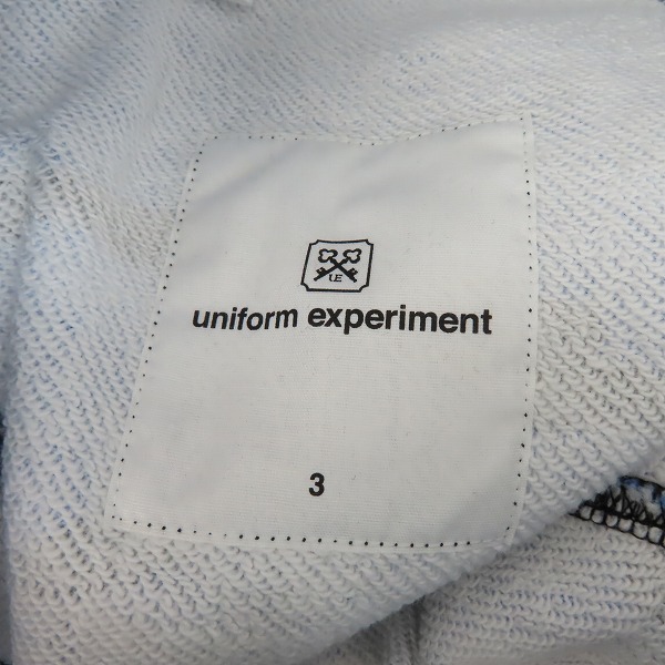 実際に弊社で買取させて頂いたuniform experiment/ユニフォームエクスペリメント CAMOUFLAGE SWEAT PANT BLUE UE-170019/3の画像 3枚目