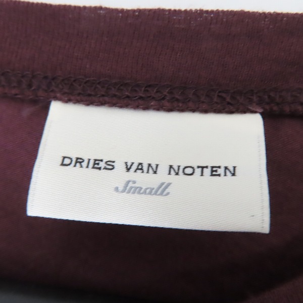 実際に弊社で買取させて頂いたDRIES VAN NOTEN/ドリスヴァンノッテン 長袖シャツ カットソー/Sの画像 2枚目