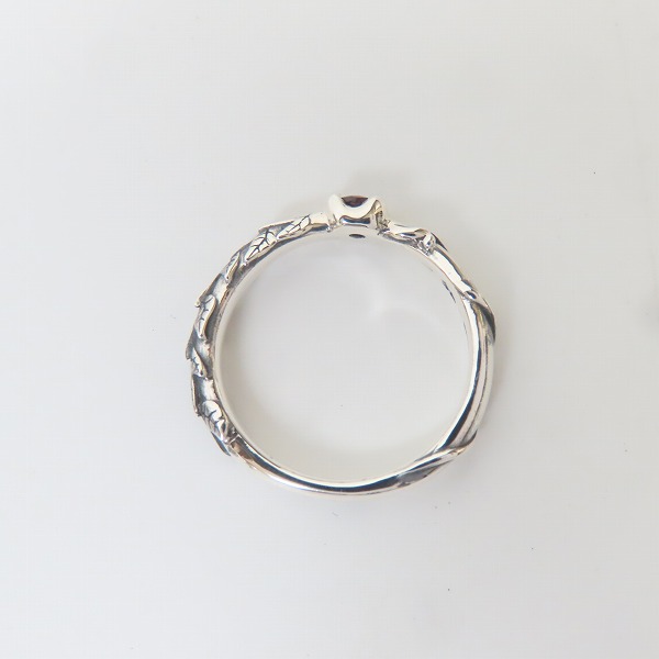 実際に弊社で買取させて頂いたBloodyMary/ブラッディマリー mini nut/ミニナット リング w/ストーン 11号の画像 5枚目