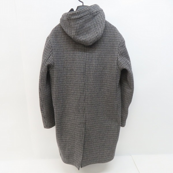 実際に弊社で買取させて頂いたBEAUTY＆YOUTH UNITED ARROWS/ビューティ&ユース ユナイテッドアローズ 千鳥格子柄 コート/Mの画像 1枚目