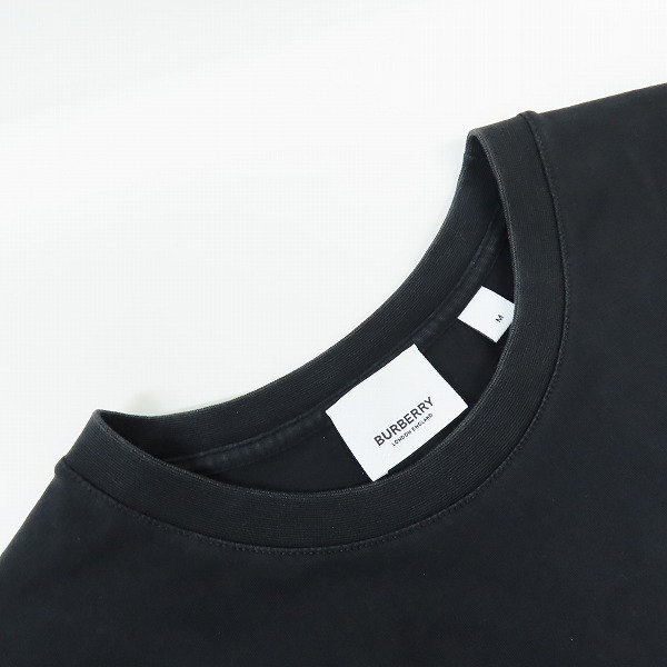 実際に弊社で買取させて頂いた【JPタグ】BURBERRY/バーバリー 19SS ロゴプリント オーバーサイズTシャツ 8009494/Mの画像 5枚目