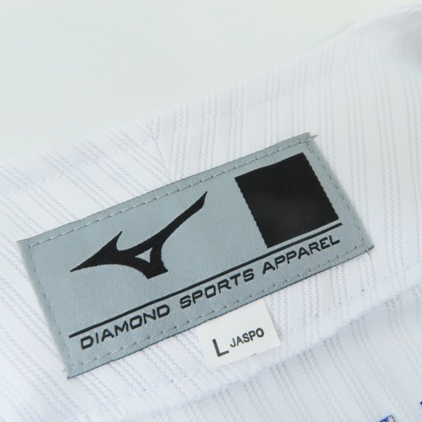 実際に弊社で買取させて頂いたMizuno/ミズノ 中日ドラゴンズ #9 福留孝介 2019年 ホーム ユニフォーム /Lの画像 2枚目