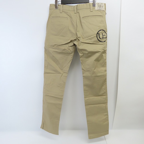 実際に弊社で買取させて頂いたuniform experiment/ユニフォームエクスペリメント バックロゴ チノパンツ UE-170042/1の画像 1枚目