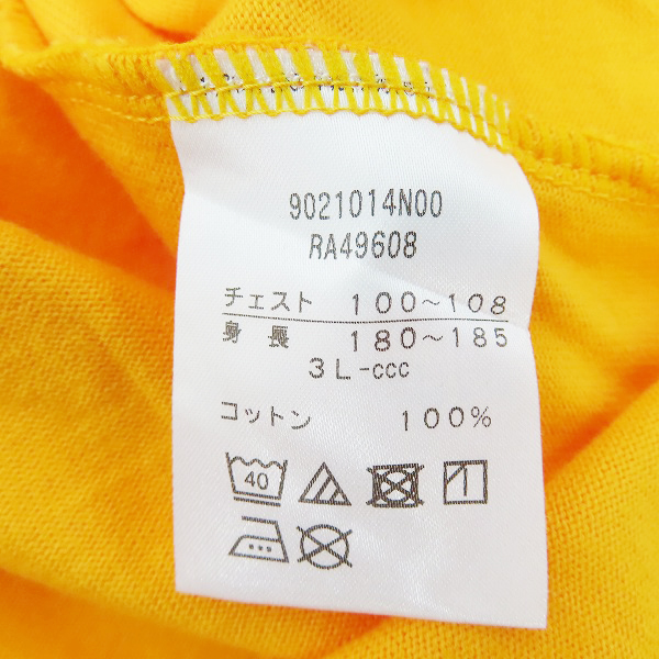 実際に弊社で買取させて頂いたCANTERBURY/カンタベリー ラグビーウェア  L/S RUGGER POLO 長袖ポロシャツ RA49608/3Lの画像 3枚目