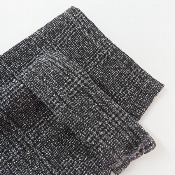 実際に弊社で買取させて頂いたDESCENDANT/ディセンダント クジラロゴ チェック イージーパンツ/スラックス/2の画像 6枚目