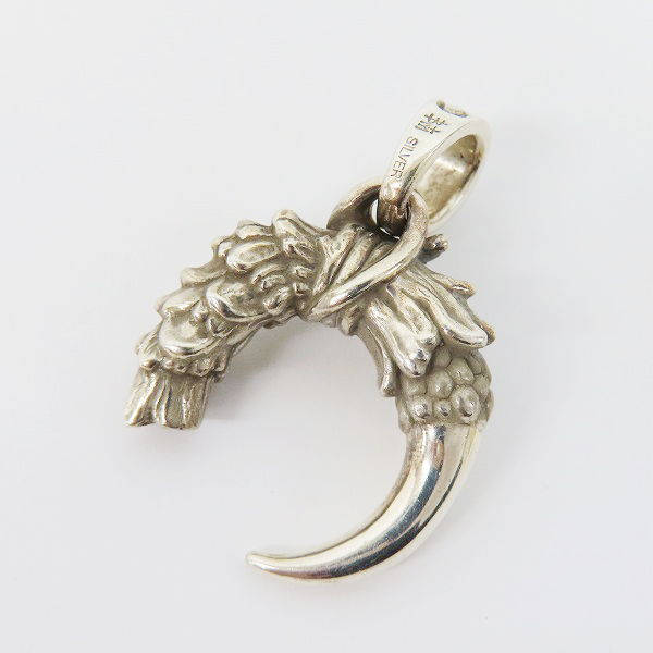 実際に弊社で買取させて頂いた【ギャラ付】Bloody Mary/ブラッディマリー 野牛 バイソンペンダントの画像 2枚目