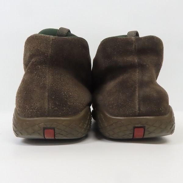 実際に弊社で買取させて頂いた【観賞用】PRADA/プラダ スエード スニーカー 0350/8の画像 1枚目