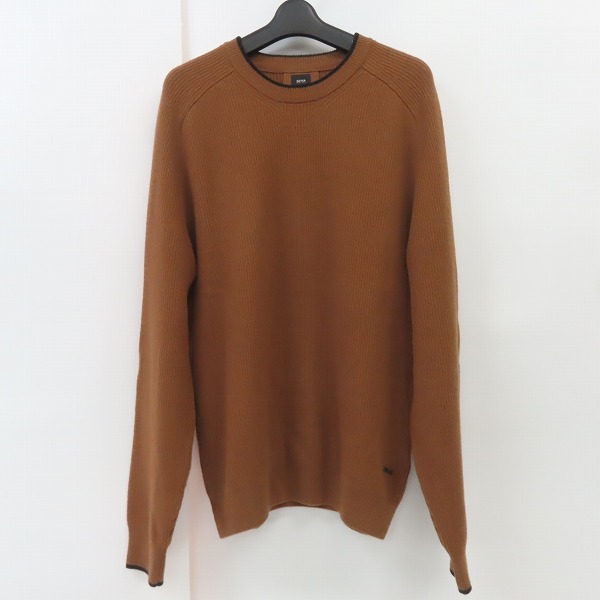実際に弊社で買取させて頂いたHUGO BOSS/ヒューゴボス TAILORED カシミア/ウール クルーネックニット  INT:S